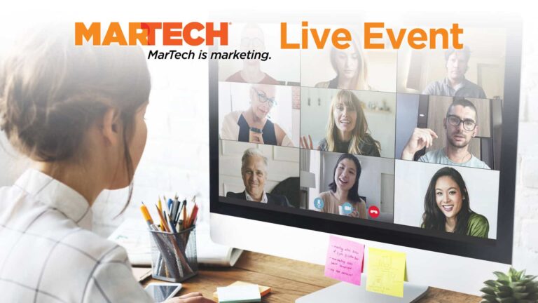 MarTech Live Event Save Your Spot